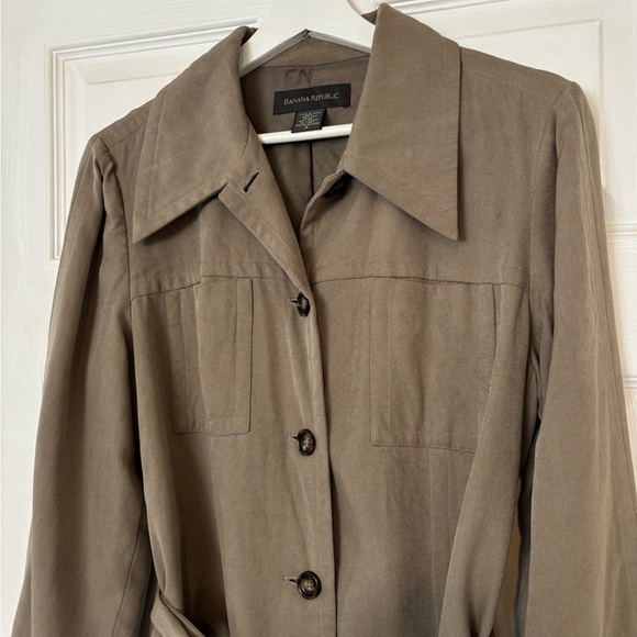 Banana Republic Women's Silk Utility Jacket - Picture 2 of 7
